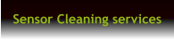 Sensor Cleaning services