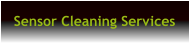 Sensor Cleaning Services