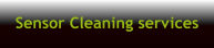 Sensor Cleaning services